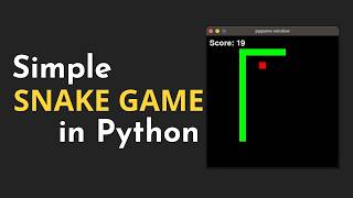 Simple Snake Game in Python
