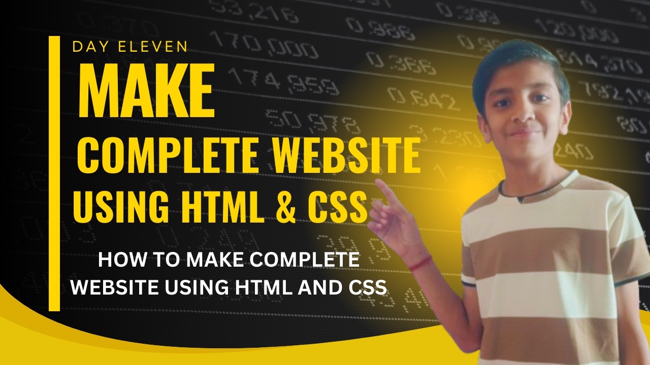 Build A Website Like This in 40 Minutes #coding #css #html - YouTube