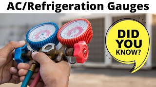 HVACR: How To Use AC/Refrigeration Gauges (Manifold Gauge Set) Everything You Need To Know!