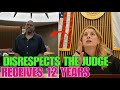 JUDGE SLAMS DEFENDANT AFTER PROBATION FAIL — 12 YEARS LOCKED UP!