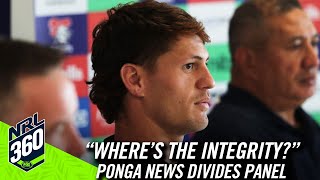 "Where's the courtesy call?!" Ponga announcement fires up 360 panel | NRL 360 | FOX League