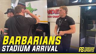 Barbarians ARRIVE at Nelson Mandela Bay! Stadium Arrival Before Springboks Clash