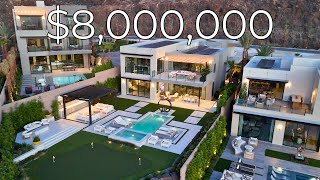 Inside A 8,000,000 Modern Las Vegas Mansion With Strip Views
