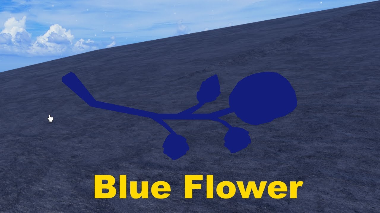 Where To Find Blue Flowers In Blox Fruits All 4 Blue Flower Spawn Locations YouTube