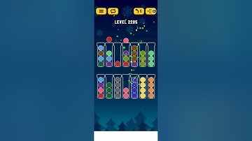 Ball sort level 2205