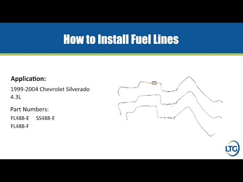 How to Install 99-04 Chevrolet Silverado/GMC Sierra Fuel Lines