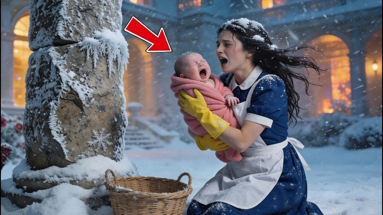 خادمة مسكينة تعثر على طفل زعيم المافيا مهجورًا تحت المطر - لفتتها ستجعلك تبكي