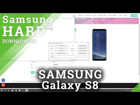 How to Download Firmware for SAMSUNG Galaxy S8 - Find Newest Software by Samsung HARD Downloader