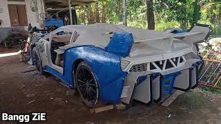 Membuat Cetakan Replica Lamborghini Veneno