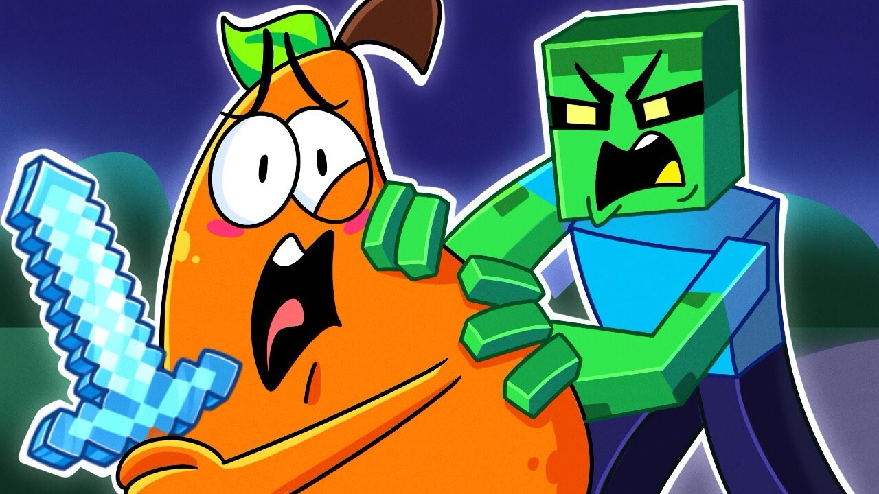 I SURVIVED MINECRAFT in Real Life 🎮 Survival Games with Pear Couple