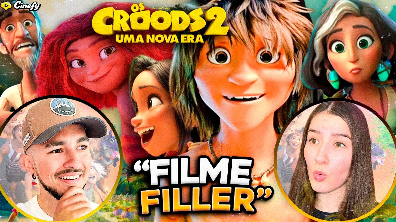 Os Croods 2 NÃO Respeita o Primeiro, MAS é Divertido. - Apenas um Corte
