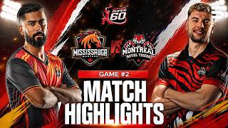 Full Highlights | Montreal Royal Tigers vs Mississauga Masters | Canada Super 60 | HA1J