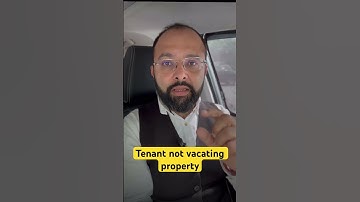 Tenant not vacating property