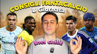 Schiera La Formazione Del Fantacalcio Con Me 8 Giornata