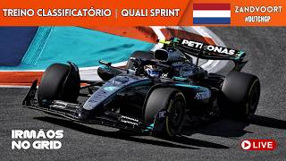 FORMULA 1 AO VIVO TREINO CLASSIFICATÓRIO SPRINT HOLANDA I GP ZANDVOORT DUTCH 2026| LIVE TIMING