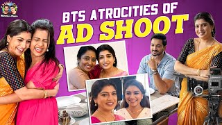AD Shoot -ல செஞ்ச அட்டகாசம்😂BTS ❤️| Explore with Naresh & Papri