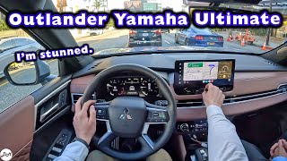 2025 Mitsubishi Outlander – Yamaha Dynamic Sound Ultimate 12-speaker Sound System Review
