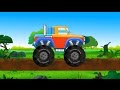 monster truck safari | jungle car adventure | trucks for kids
