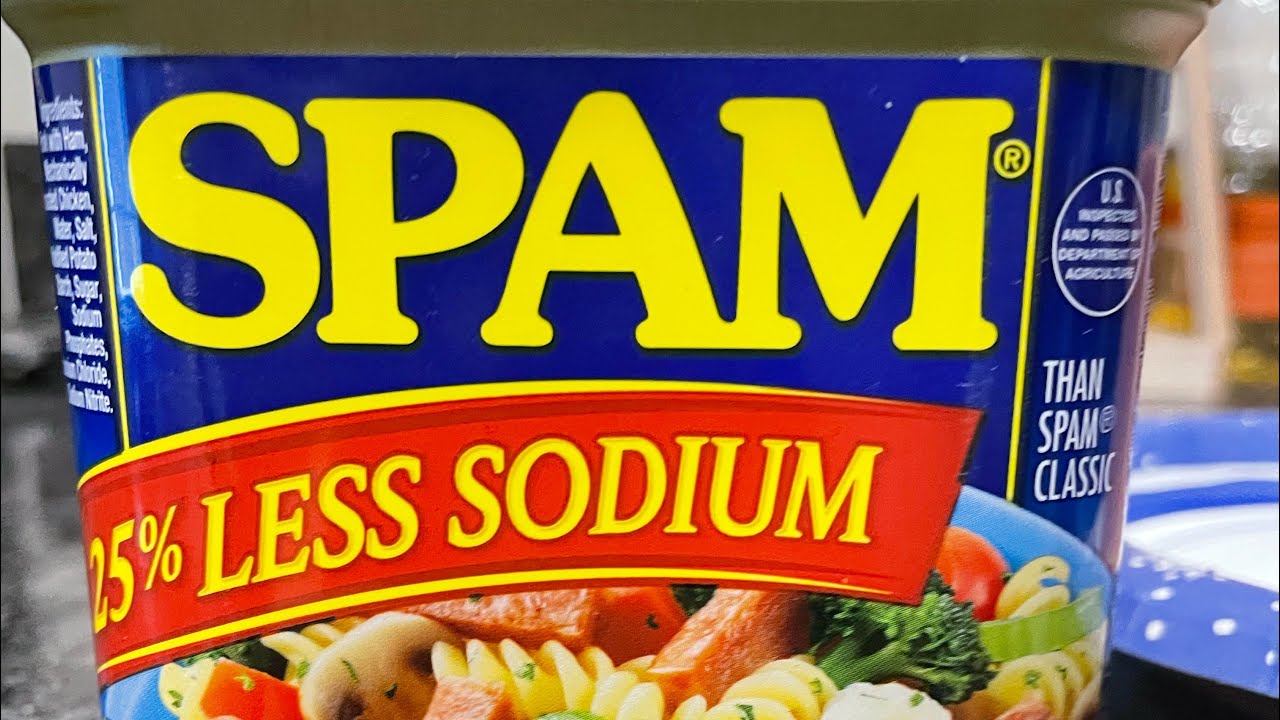 Opening a spam can YouTube