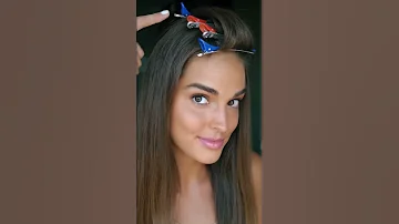 СУПЕР ОБЪЁМ ВОЛОС БЕЗ УКЛАДКИ ❤️ ЛАЙФХАК С ЗАЖИМОМ 😳