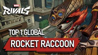 TOP 1 GLOBAL ROCKET RACCOON ! c4mo - MARVEL RIVALS PRO