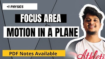 +1 Physics|Motion in a Plane||Focus Area||+1 Physics||Plus one Physics Focus Area||Fizixguru