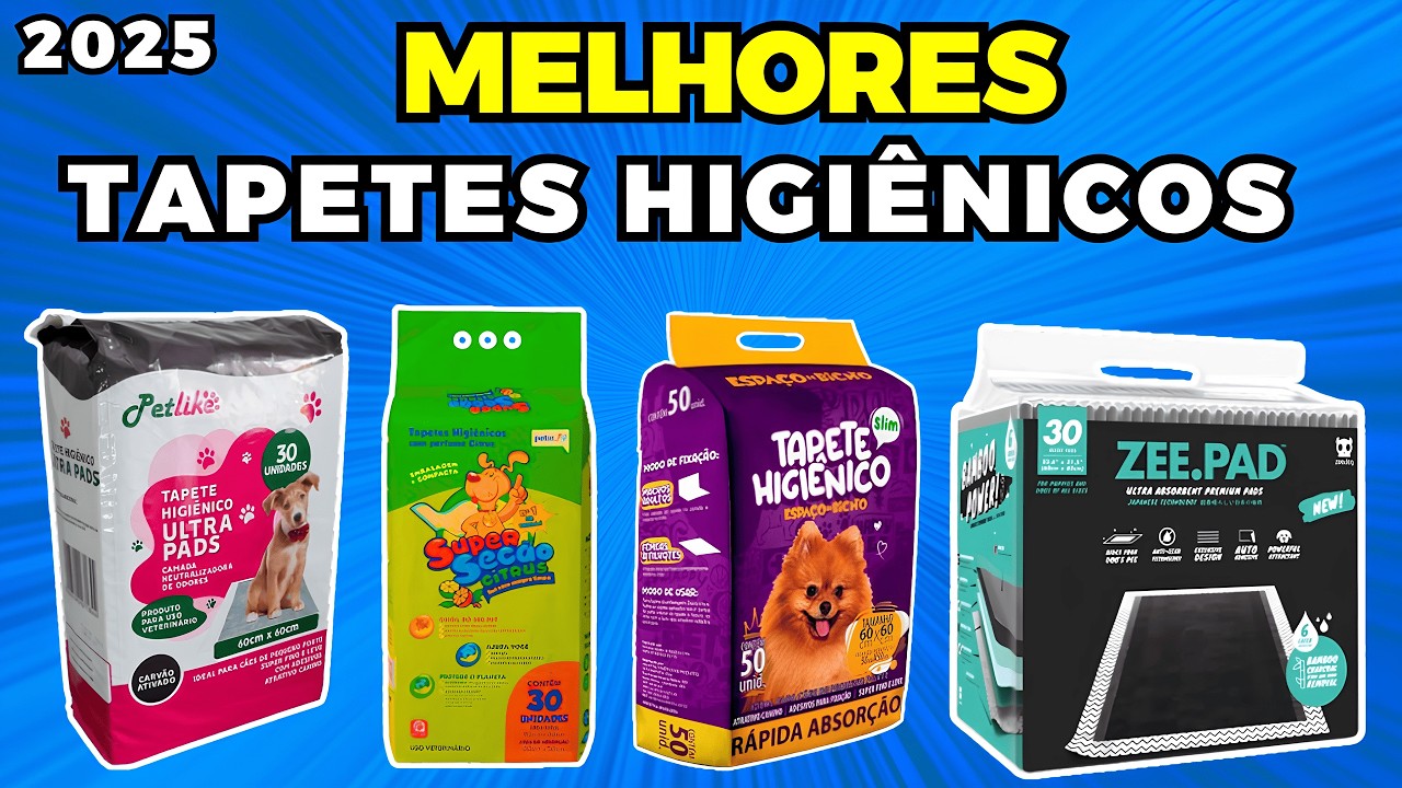 TOP 7 Tapetes Higiênicos para Cães em 2025 – Qual Realmente Vale a Pena? Evite Erros na Escolha!
