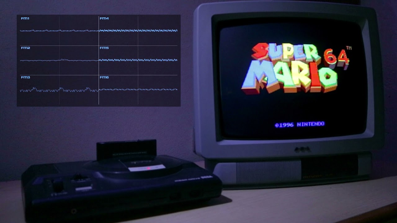 Super Mario 64 - Ultimate Koopa (Final Boss Theme) Megadrive remix (Deflemask YM2612 cover)