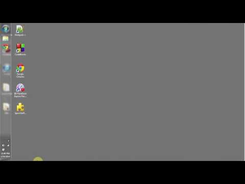 How to Get the Start Button to the Bottom of the Desktop : Computer Skills & Functions hqdefault