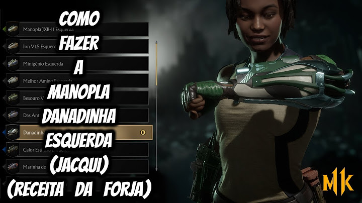 Como Fazer a Manopla de Jacqui na Forja - MORTAL KOMBAT 11