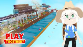 【一緒に遊ぼう】すごい家を作るAKさんの新作リゾートホテル！！修学旅行気分で楽しむホームパーティー！フレンドと一緒にいってみては？バーチャル建築　リモデリングの天才 screenshot 1