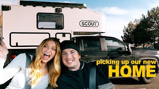 Seeing our truck camper for the first time!! | 2024 Scout Kenai