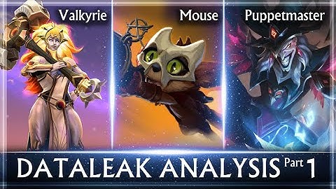 Dota 2 (2021) Hero DATA LEAK Analysis (Part 1) – VALKYRIE, MOUSE, PUPPET MASTER | Returning Heroes
