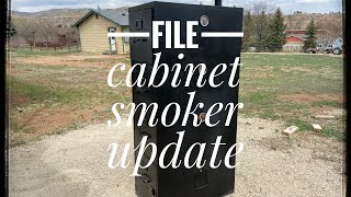 File Cabinet Smoker update￼