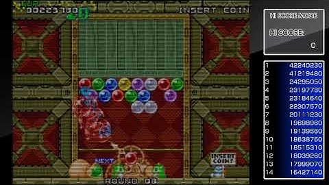 Puzzle Bobble (PS4 JP) 1cc Game Sample