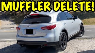 2011 Infiniti FX35 3.5L V6 w/ MUFFLER DELETE!