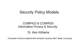 Full Security Policy Models Guide