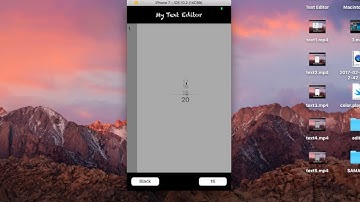 Building a Text Editor Application using Swift 3 for iOS 10 - Part 6