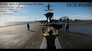 EA-18G Growler in DCS with the Super Hornet V2.1 Mod | Tutorial