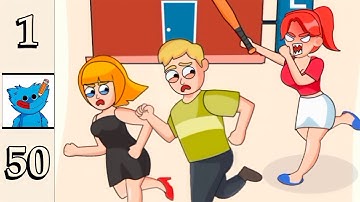 Draw Puzzle : Draw One Part - Gameplay Walkthrough - Levels ( 1-50 ) Android, iOS