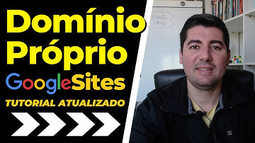 Como Adicionar um Domínio Próprio no GOOGLE SITES (ATUALIZADO)