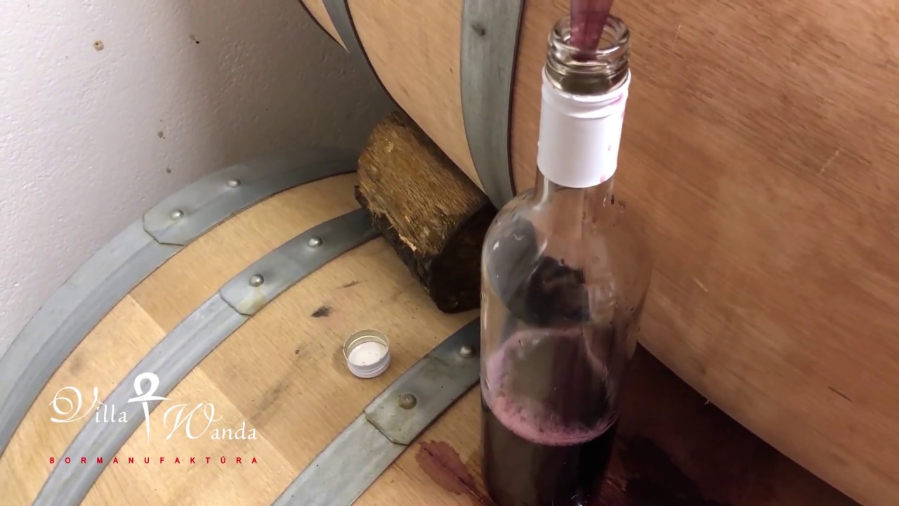 Új hordók beállítása, megtöltése