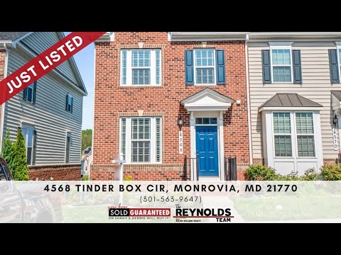 4568 Tinder Box Circle, Monrovia, MD home video tour