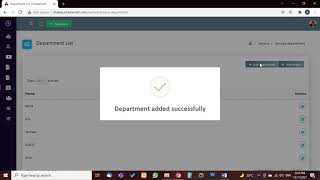 Create Service Category screenshot 1
