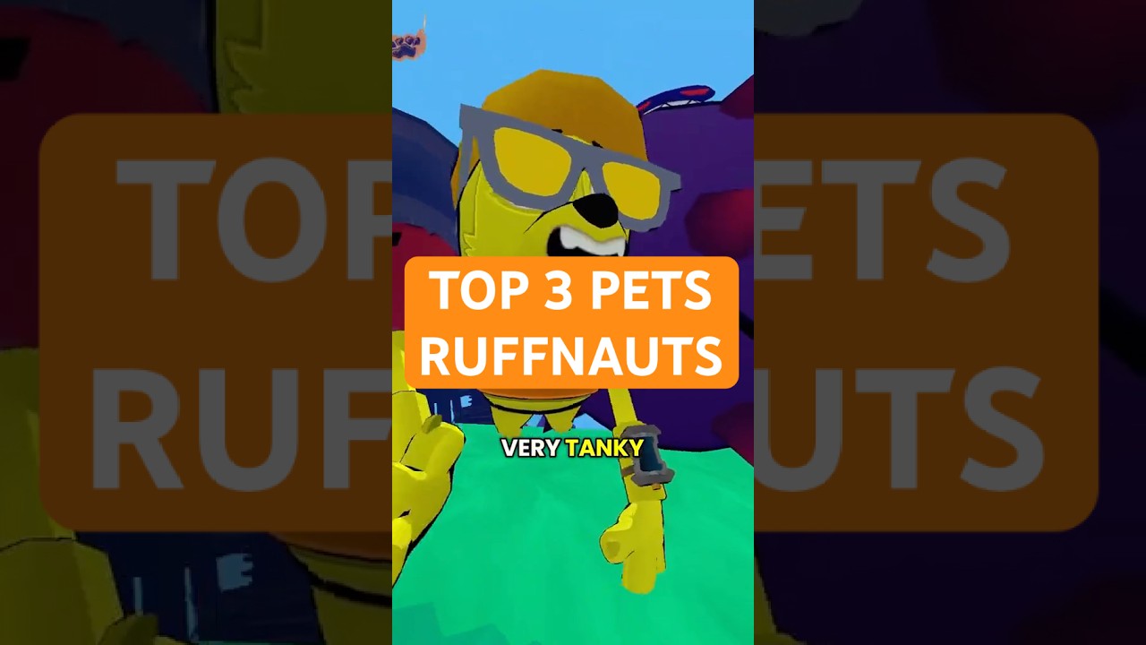 top 3 BEST pets in RUFFNAUTS!