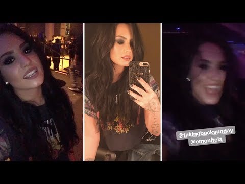 Demi Lovato | Snapchat Videos | December 3rd 2017