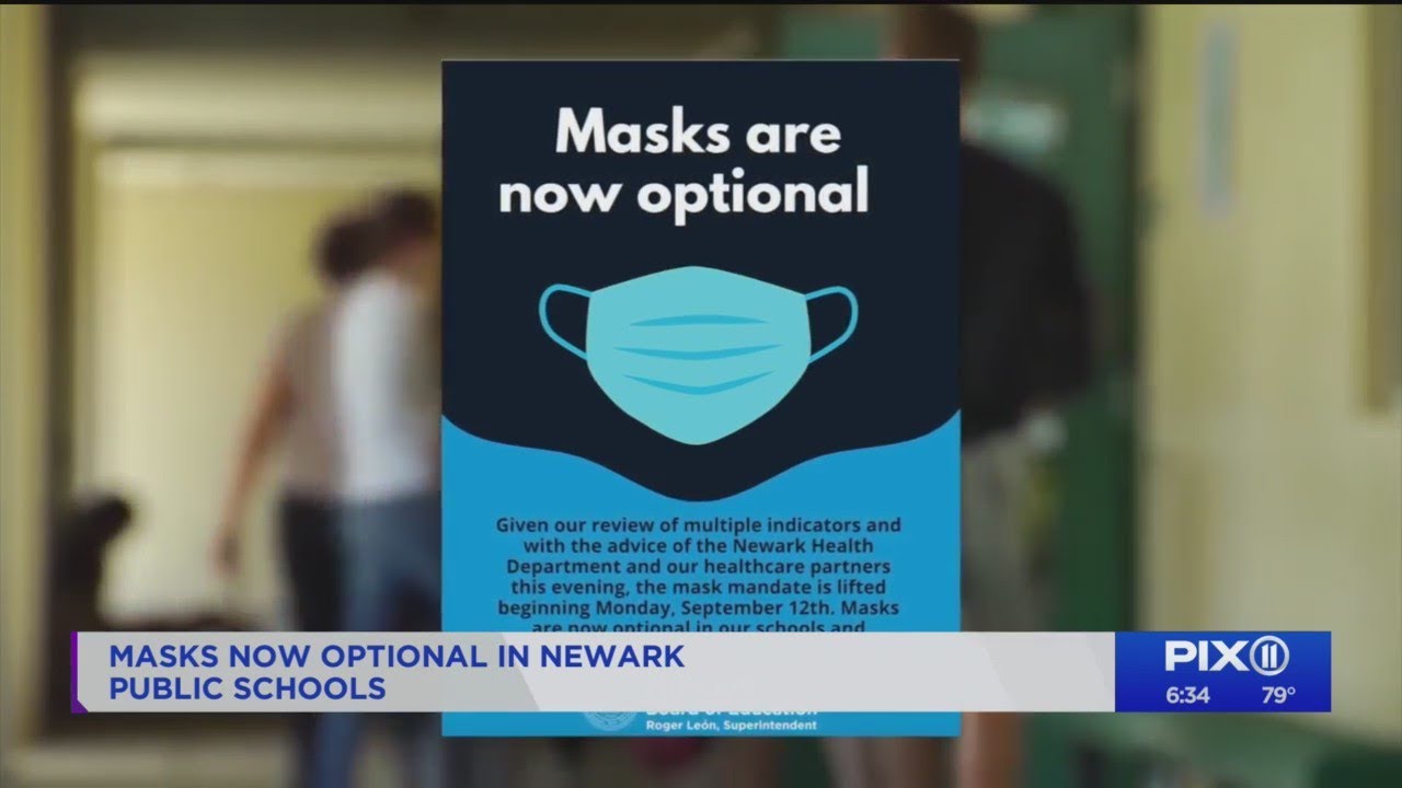 Newark Public Schools ends mask mandate for students, staff - YouTube