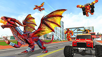 Dragon Robot transforming games# 03