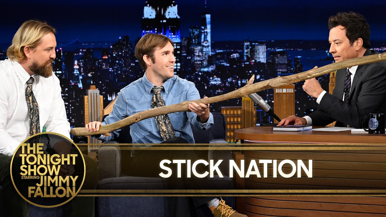The Stick Nation Guys Review a Stick Jimmy Found and Knight Him as a Member of Stick Nation