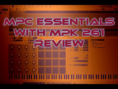 MPC Essentials with MPK 261 MIDI Controller